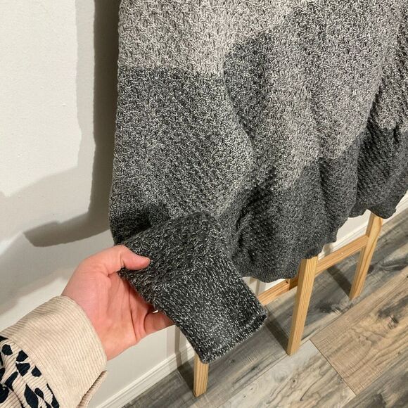 London Fog men’s multicolor gray crewneck sweater size large - Picture 3 of 7